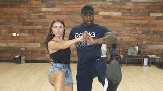Inside Karamo Brown and Jenna Johnson’s Week 4 Rehearsal (Exclusive)