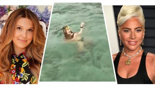 Millie Bobby Brown Channels Lady Gaga, Sings ‘Shallow’ in the Water!