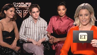 Elizabeth Banks Plays Reporter for ET: Watch Her Interview the 'Charlie's Angels' Cast  (Exclusive)