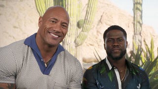 Kevin Hart Reunites With Dwayne Johnson in Cabo to Talk 'Jumanji' Sequel (Exclusive)