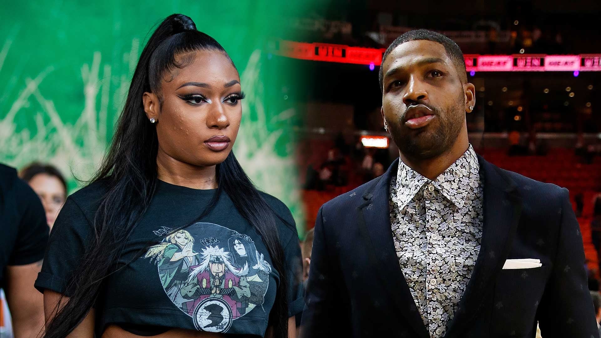 Megan Thee Stallion Shuts Down Tristan Thompson Dating Rumors They Literally Made Up A Whole Lie Entertainment Tonight
