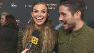 'DWTS': Hannah Brown and Alan Bersten React Their High Scores and Last Week's Drama (Exclusive)