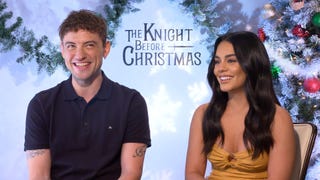 'The Knight Before Christmas': Vanessa Hudgens and Josh Whitehouse (Exclusive)