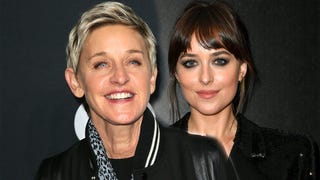Ellen DeGeneres Misses Dakota Johnson's Birthday to Attend Football Game With George W. Bush