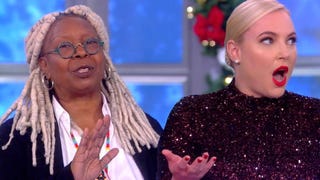 'The View': Watch Whoopi Goldberg Tell Meghan McCain to Stop Talking!