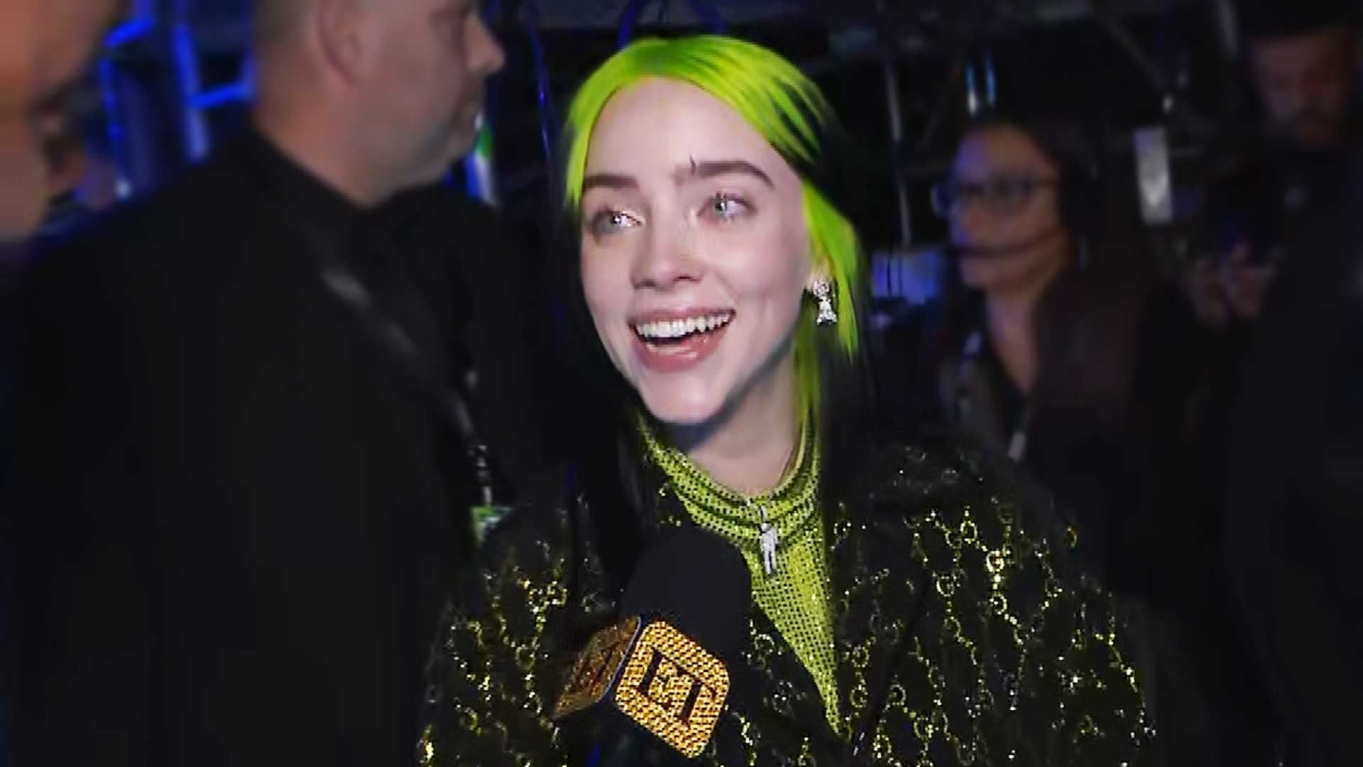 Billie Eilish Reacts To Surreal Record Breaking Wins At The 2020