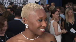 SAG Awards 2020: Cynthia Erivo Says She 'Freaked Out' Over Oscar Nominations