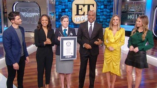ET Receives Guinness World Records Title for Longest-Running Entertainment News TV Show!