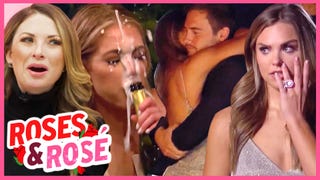 'Bachelor' Peter Weber Says Goodbye to Hannah Brown and Drowns In Champagne Gate | Roses & Rosé