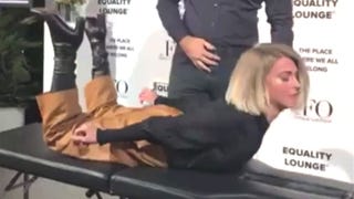 Julianne Hough Gets Bizarre Energy Treatment and the Internet Is Confused