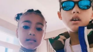 North West and Pal Caiden Mills Show Off Their Dance Moves in Adorable TikTok Video
