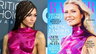 Zendaya and Gwyneth Paltrow Rock the Same Tom Ford Crop Top and Gwyneth Is SO Here For It!