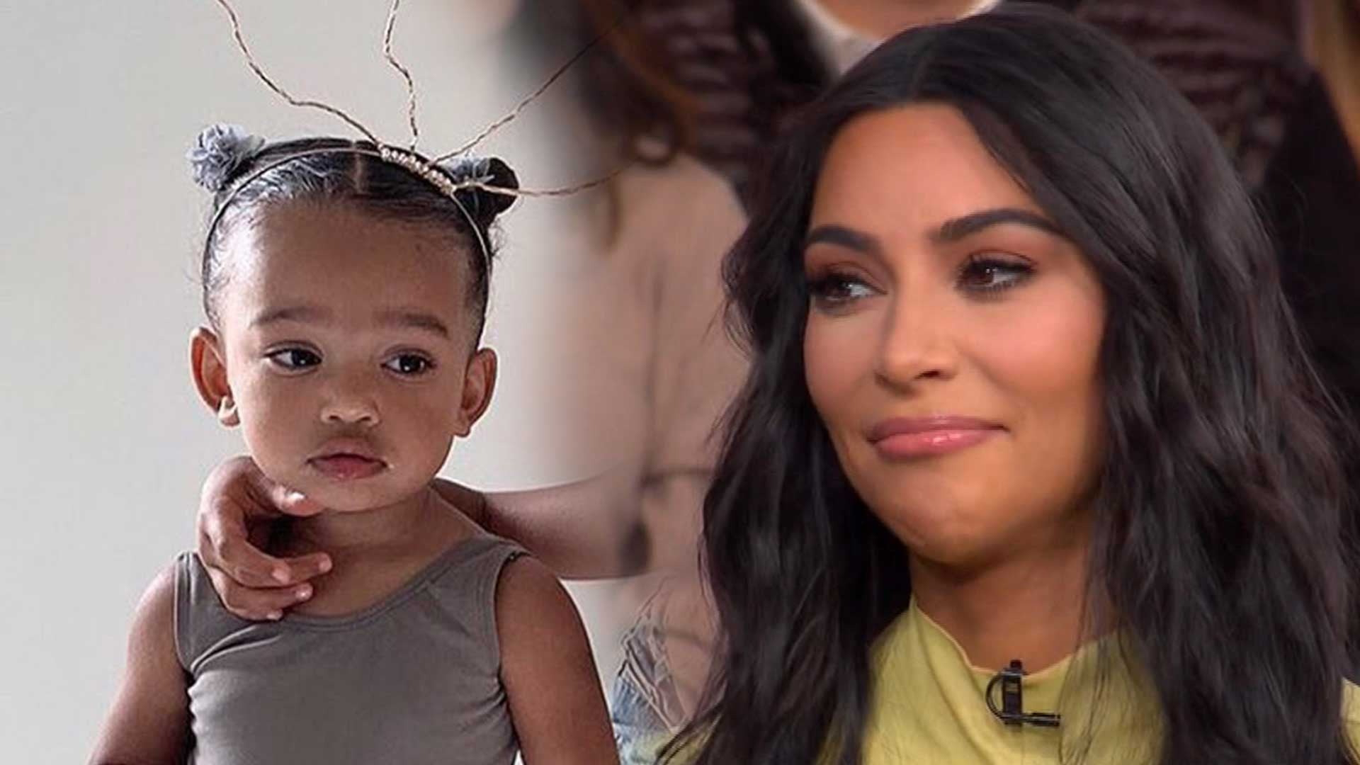 Kim Kardashian Reveals Daughter Chicago Fell Out Of Her High Chair And Cut Her Whole Face Entertainment Tonight