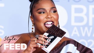 All the Details on Lizzo's Chocolate Bar Dress! | ET Style Feed