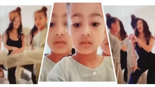 Watch Kim Kardashian and North West Dance on TikTok