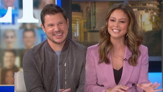 Nick and Vanessa Lachey Cringe While Watching Early Interviews (Exclusive)  