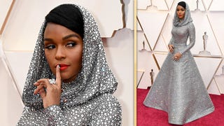 Oscars 2020: Janelle Monae Sparkles in See-Through Ralph Lauren Gown 
