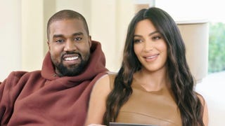 Kim Kardashian and Kanye West Quiz Each Other About Their Minimalistic Mansion 