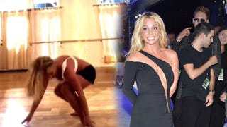 Britney Spears Shares Video of the Moment She Broke Her Foot While Dancing