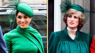 Meghan Markle Channels Princess Diana’s Maternity Style During Commonwealth Day