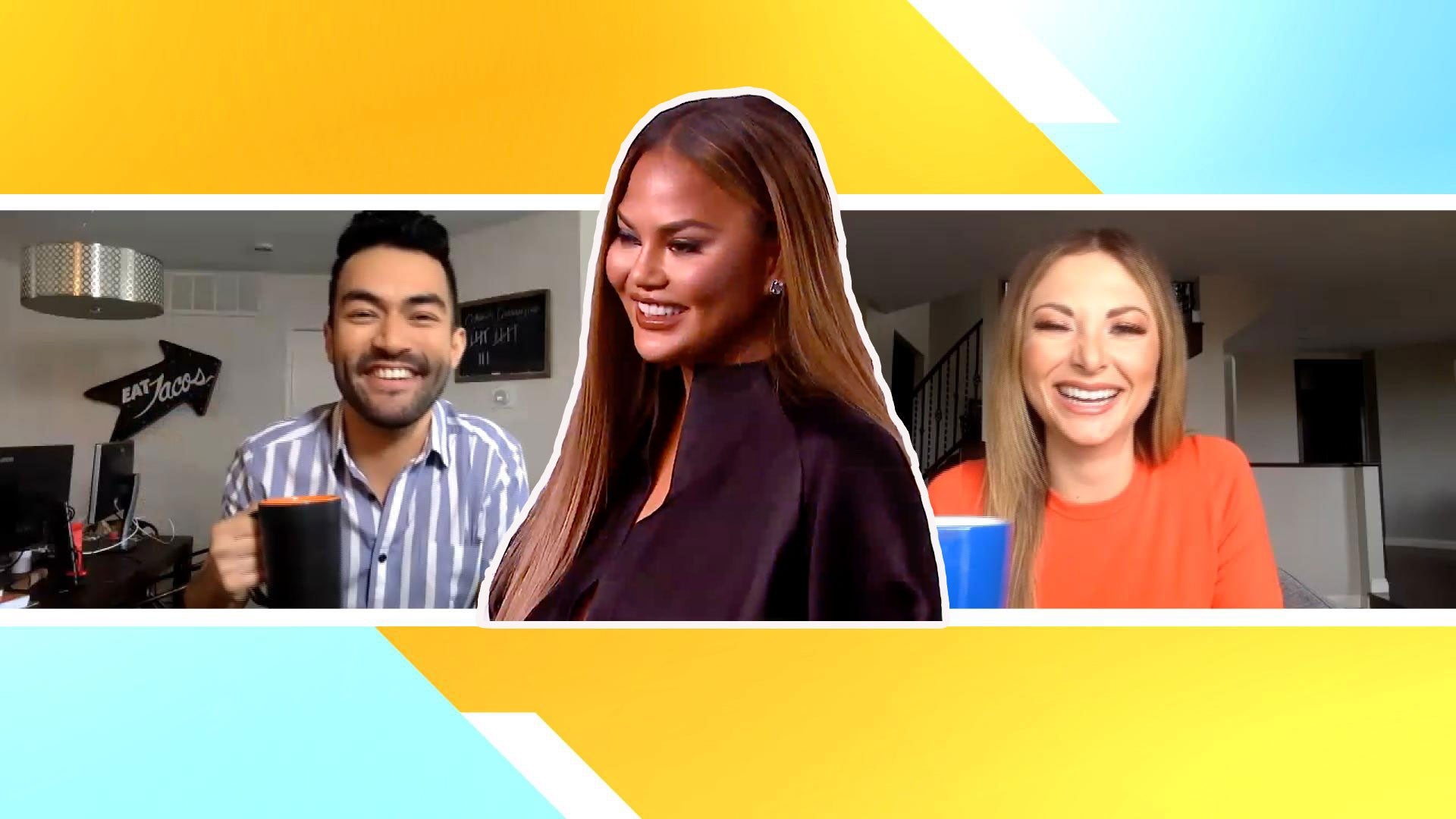 Chrissy Teigen Trades Banana Bread For Lettuce With Youtuber Chris Klemens See The Hilarious Exchange Entertainment Tonight