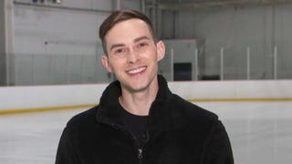 Learning to Ice Skate With Adam Rippon | ET Hollywood How-To