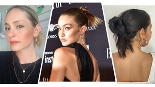 How to Achieve Gigi Hadid-Inspired Top Knot for Quarantine Hair