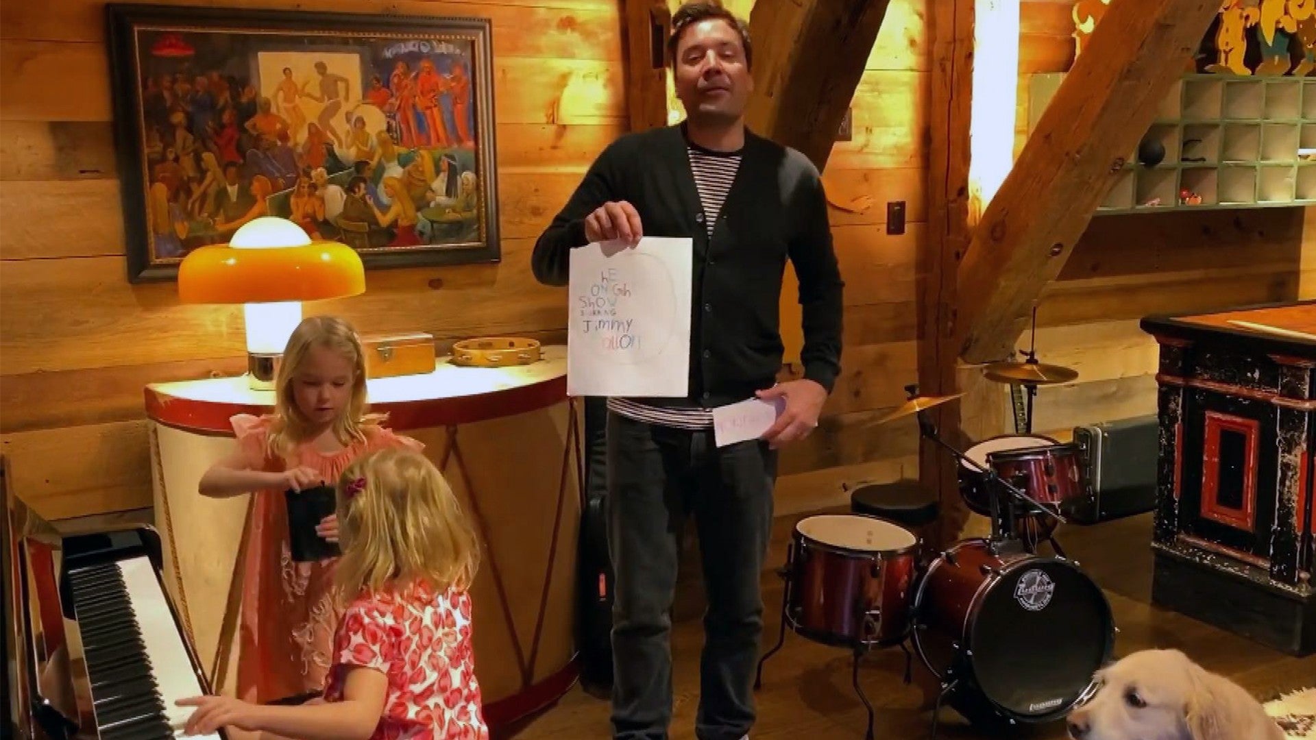 Jimmy Fallon And Jimmy Kimmel S Kids Are Doing The Artwork For Their Late Night Shows Entertainment Tonight Instantly find any late night with jimmy fallon full episode available from all 6 seasons with videos, reviews, news and more! jimmy fallon s daughters take over for the roots as the new tonight show band