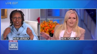 ‘The View’: Whoopi Goldberg and Meghan McCain Still Face-Off From Self-Isolation