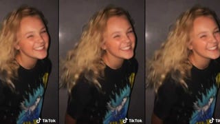 JoJo Siwa Takes Out Her Signature Bow and High Ponytail