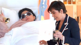 Kris Jenner Hand Fed Kylie Tacos After Lasik Surgery