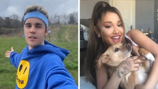 Justin Bieber and Ariana Grande’s ‘Stuck With You’ Music Video Features All Their Famous Friends!