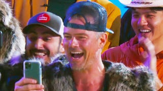 Josh Duhamel Cheers on a Friend in Hilarious 'Holey Moley' Sneak Peek (Exclusive) 