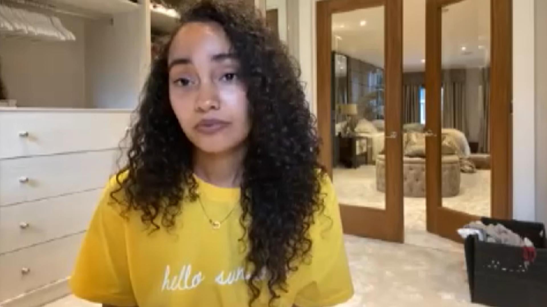 leigh anne pinnock en blanco y negro