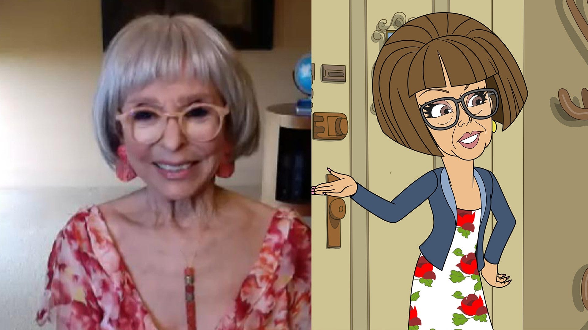 One Day At A Time Rita Moreno Dishes On Animated Special Exclusive Entertainment Tonight