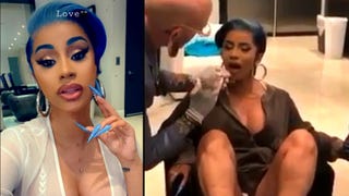 Watch Cardi B Painfully Get 3 New Piercings in Quarantine