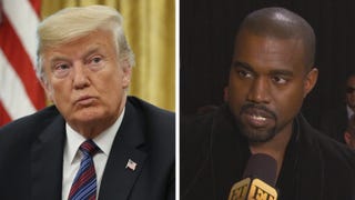 President Donald Trump Says Kanye West’s Presidential Bid is a ‘Trial Run’ for 2024 