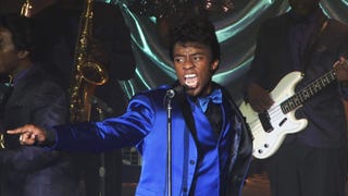 On Set of Chadwick Boseman’s 2014 Film ‘Get on Up’ (Flashback)