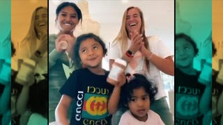 Vanessa and Kobe Bryant's Girls Shake It With Sabrina Ionescu in Adorable TikTok