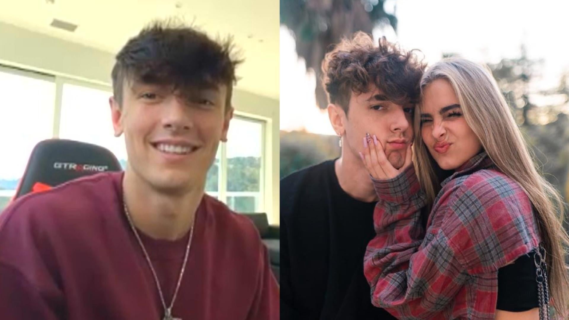 Bryce Hall Says He Didn T Actually Break Up With Addison Rae Addresses Tessa Brooks Rumors Exclusive Entertainment Tonight
