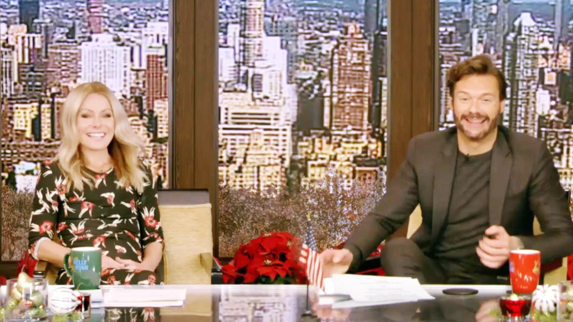 Ryan Seacrest Fights Back Tears As He And Kelly Ripa Reflect On Their Time On Live Exclusive Entertainment Tonight
