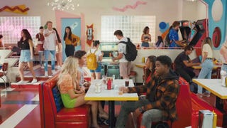 'Saved by the Bell' Sneak Peek: The New Bayside High Class Hangs Out at The Max (Exclusive)