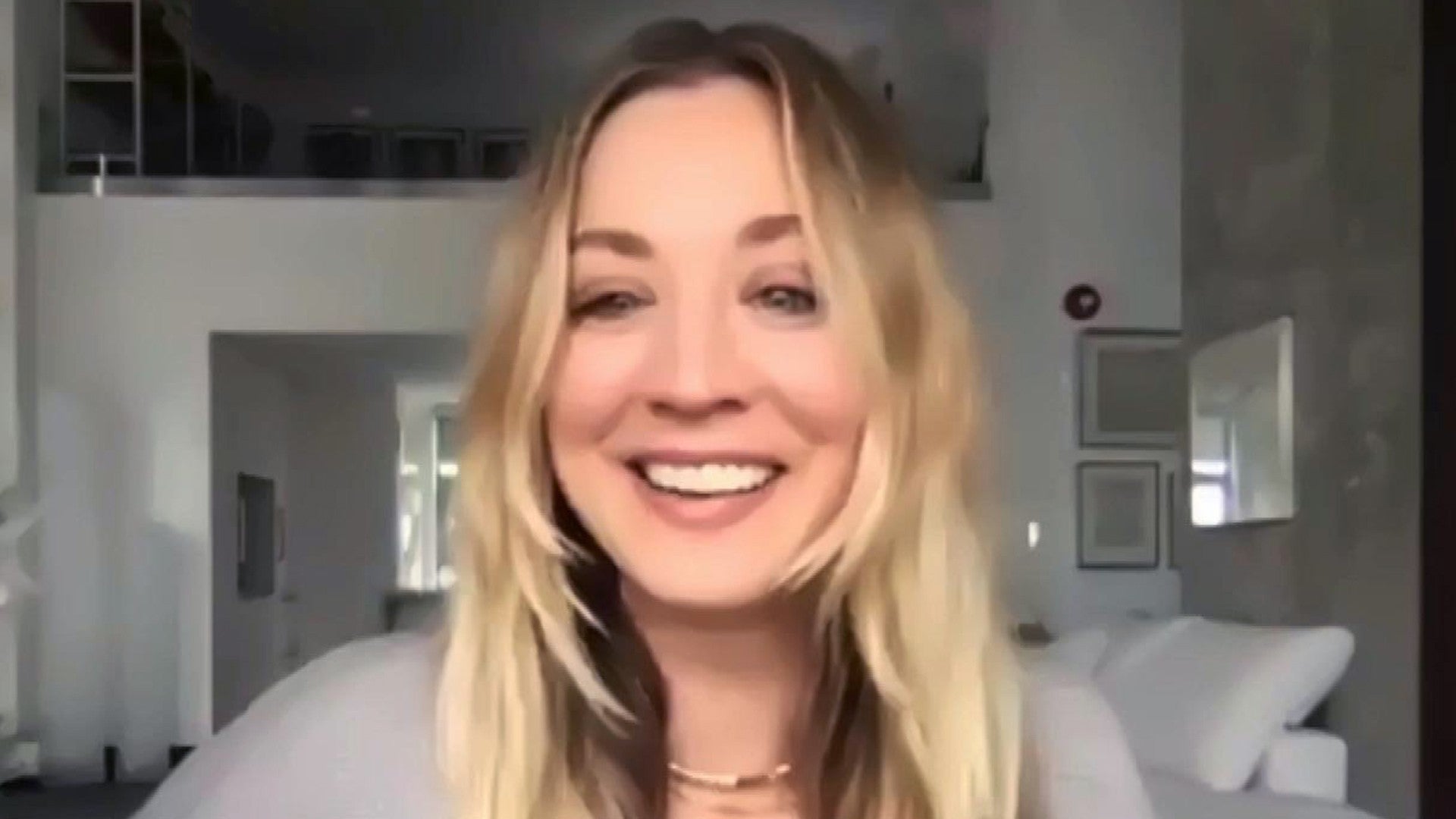 Kaley Cuoco On Shedding Her Big Bang Theory Skin For The Flight Attendant Exclusive Entertainment Tonight Trendy haircut pixie long kaley cuoco ideas. kaley cuoco on choosing her first project after the big bang theory