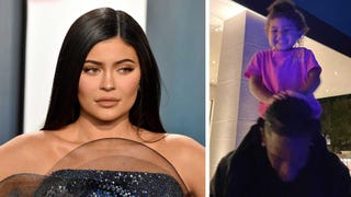 Travis Scott Pokes Fun at Kylie Jenner For Taking Blurry Photo With Daughter Stormi