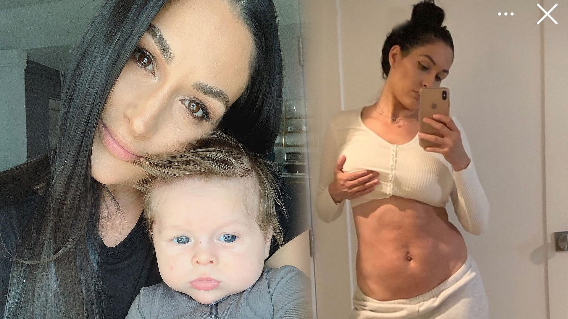 Nikki Bella Shares Photo Of Her Post Baby Body 5 Months After Giving Birth Entertainment Tonight Nikki bella's dream of become a mom is finally coming true. nikki bella shows off her post pregnancy figure 5 months after giving birth