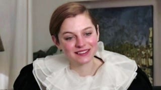 Golden Globes 2021: Emma Corrin | Full Backstage Interview 