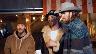 Chase Rice and Florida Georgia Line Take ET Behind the Scenes of Their New Music Video (Exclusive)