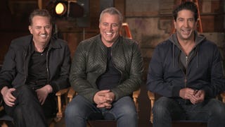 ‘Friends’ Reunion: Matthew Perry, David Schwimmer and Matt LeBlanc on Feeling Nostalgic (Exclusive)
