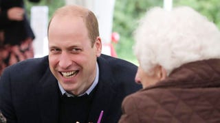 Prince William Jokes He’s Trying Not to ‘Flirt’ With Women While Visiting Elderly Care Home
