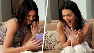 Kendall Jenner Pranks Mom and Sisters That She's Engaged and Pregnant  